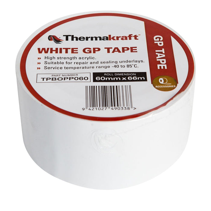 WATERGATE PLUS GENERAL PURPOSE WRAP TAPE 60MM 66M