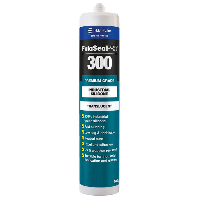 FULASEAL PRO 300 GLAZING & INDUSTRIAL TRANS 300G (20/CTN)