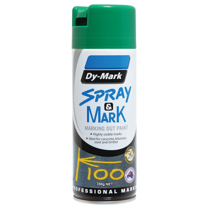 SPRAY AND MARK OIL BASE DYMARK 350G GREEN (12/CTN)