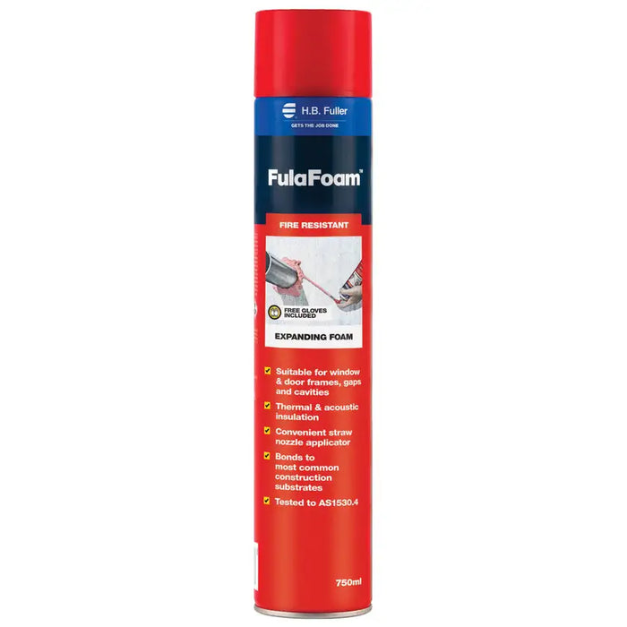 FULAFOAM FIRE RESISTANT 750G (12/CTN)