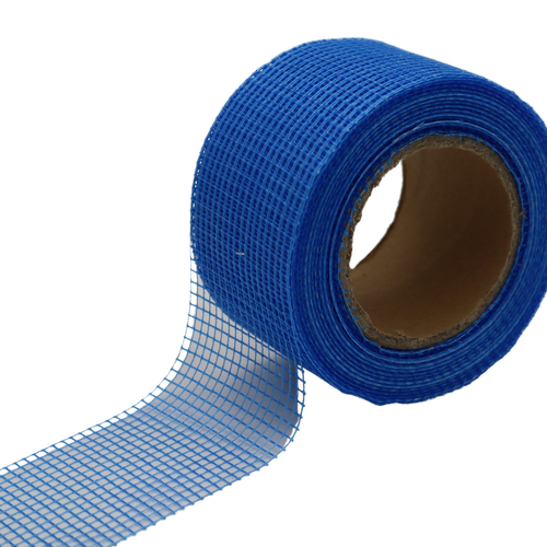 FIBRE CEMENT SHEETING JOINT MESH TAPE 50MM 50M (BLUE)(CODE: FST-50)(24/CTN)
