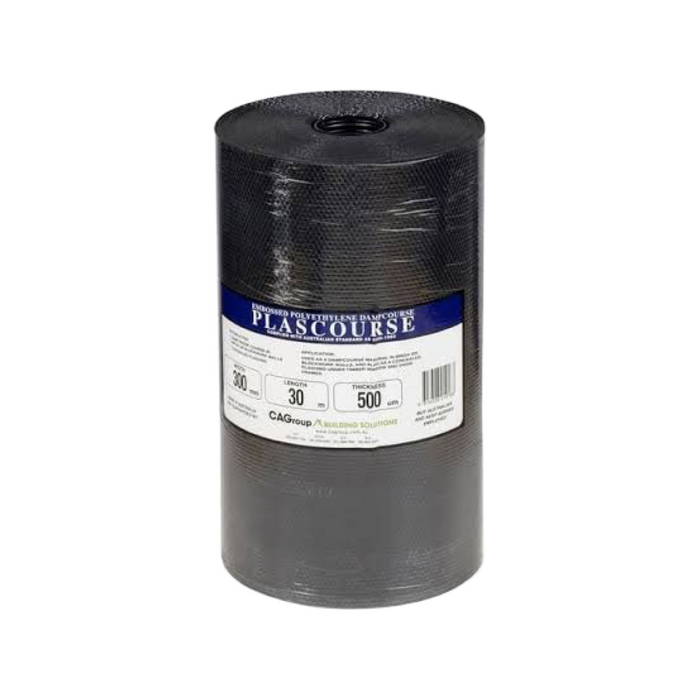 FLASHING EMBOSSED POLY DAMPCOURSE 300MMX30M