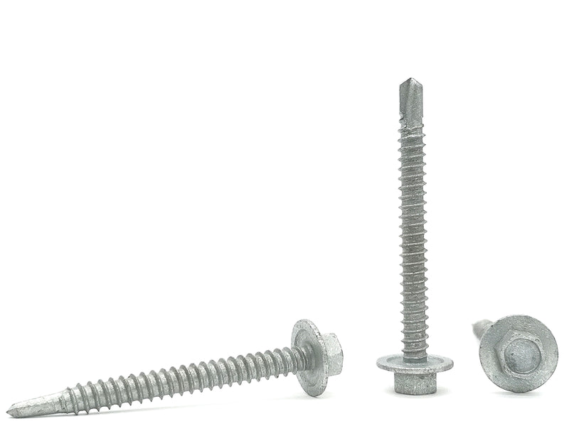 钻尖六角头 12G 55MM GAL 250PCS/盒