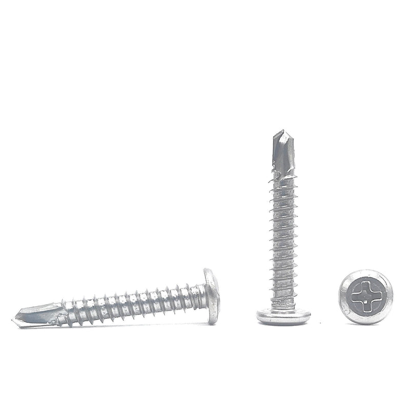 EXPRESSWALL SCREW DRILL POINT WAFER HEAD 10G 22MM GAL 1000PCS/BOX