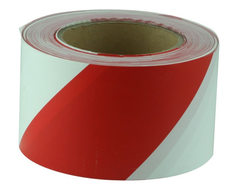 RED/WHITE BARRICADE TAPE (20 PCS/CTN)