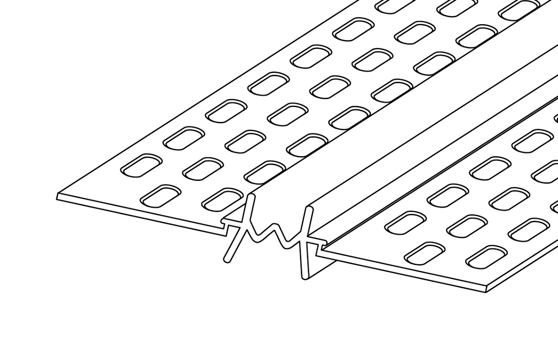 PVC HIDEAWAY EXPANSION JOINT TEARAWAY 3.0M (25PCS/CTN) 72-2710