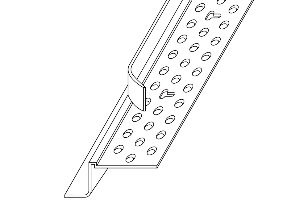 PVC SHADOWLINE TEARAWAY 6MM 10MM 3.0M (25PCS/CTN) 72-5390T