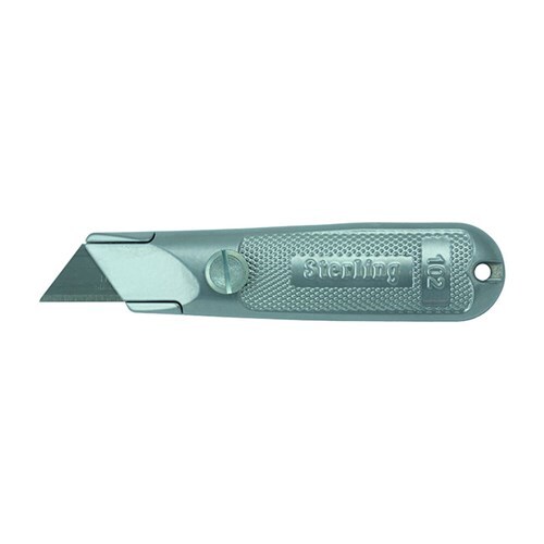 KNIFE ULTRA-LAP FIXED BLADE SILVER 102-2S