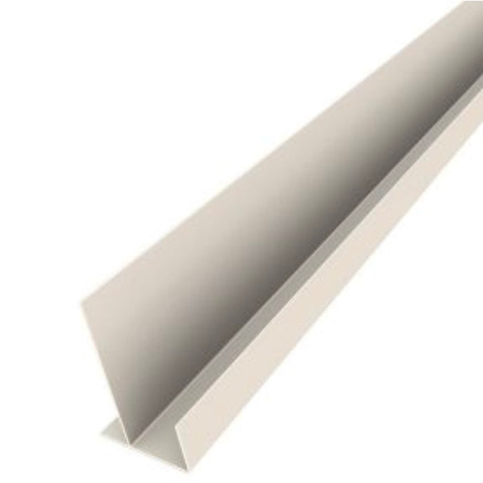 ALUMINIUM BULKHEAD TRIM TILE WHITE 3600MM